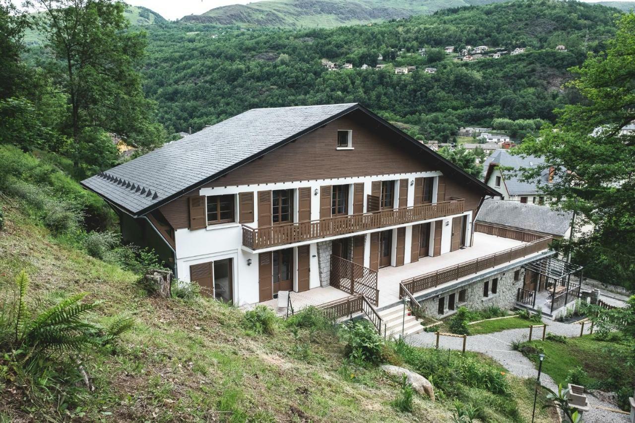 Au Chalet Des Quatre Saisons Акс-ле-Терм Экстерьер фото