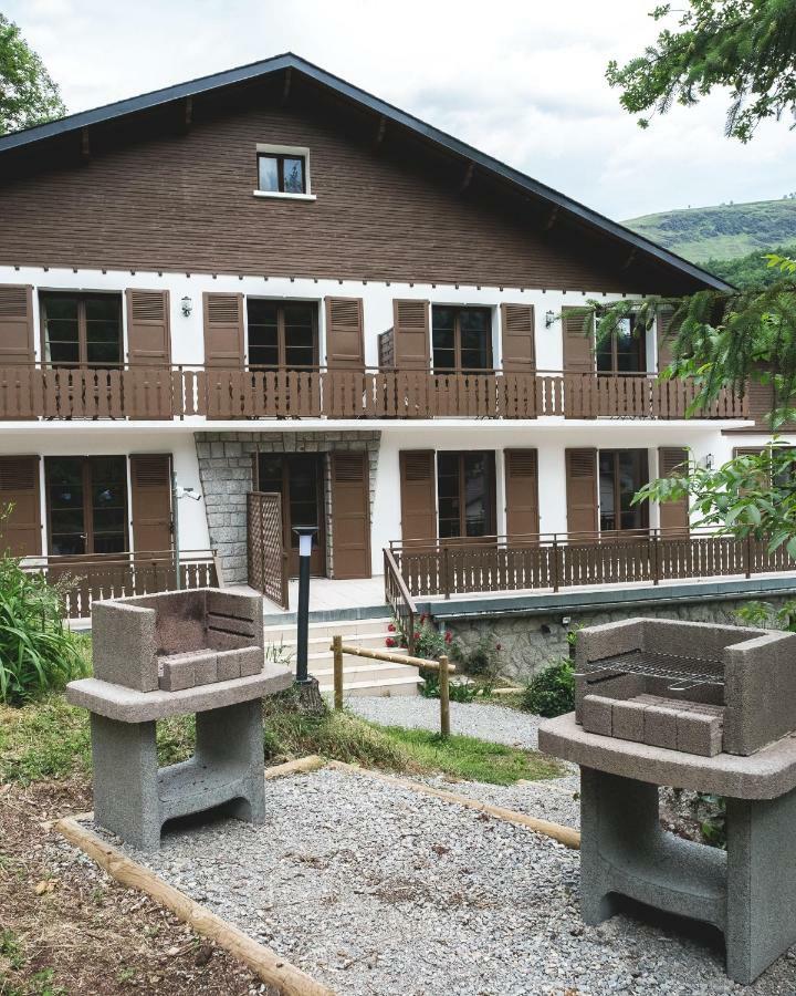 Au Chalet Des Quatre Saisons Акс-ле-Терм Экстерьер фото